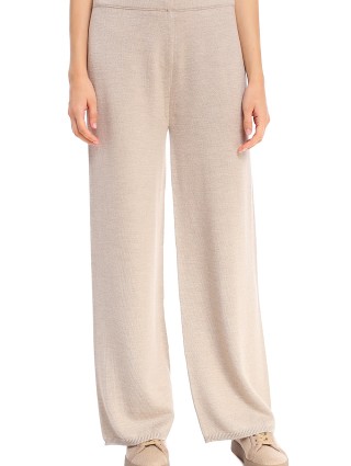 Бежевые брюки MAX MARA: фото 6 - Invogue
